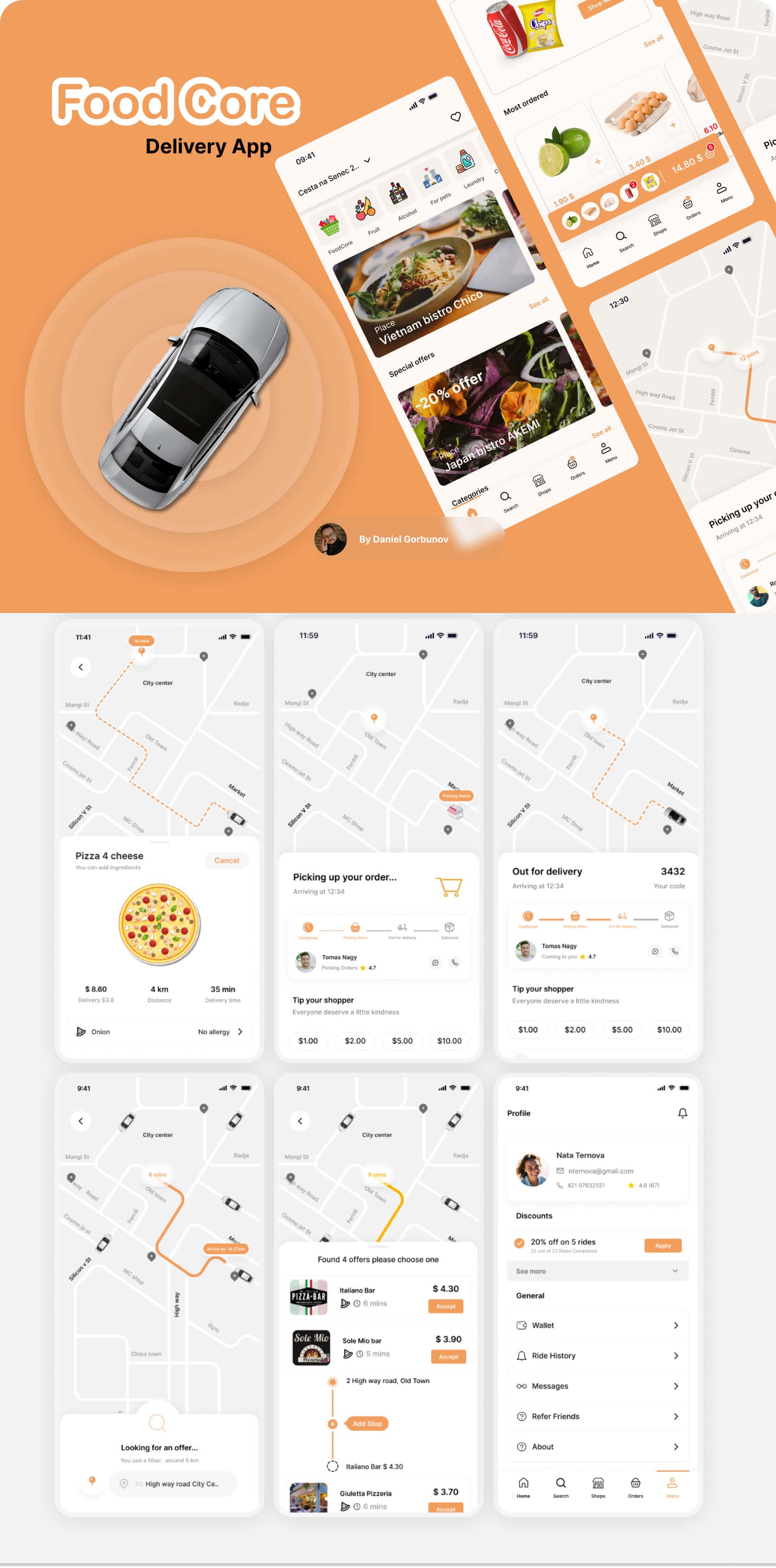 Food delivery App
